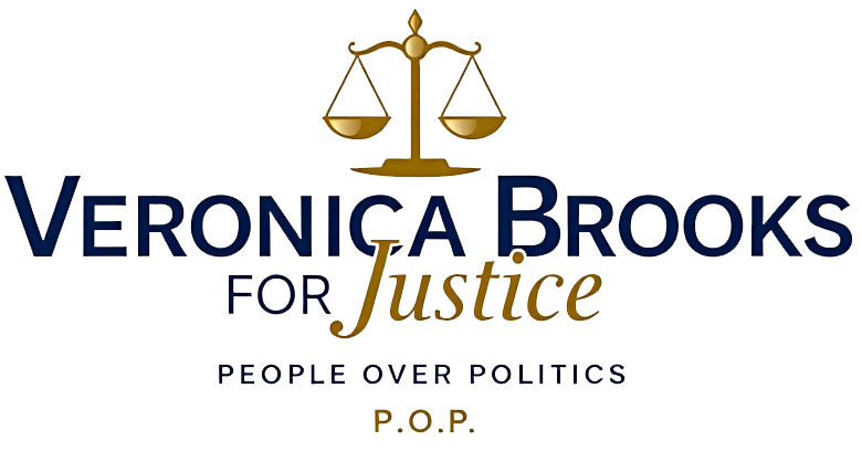 Veronica Brooks for Justice Logo