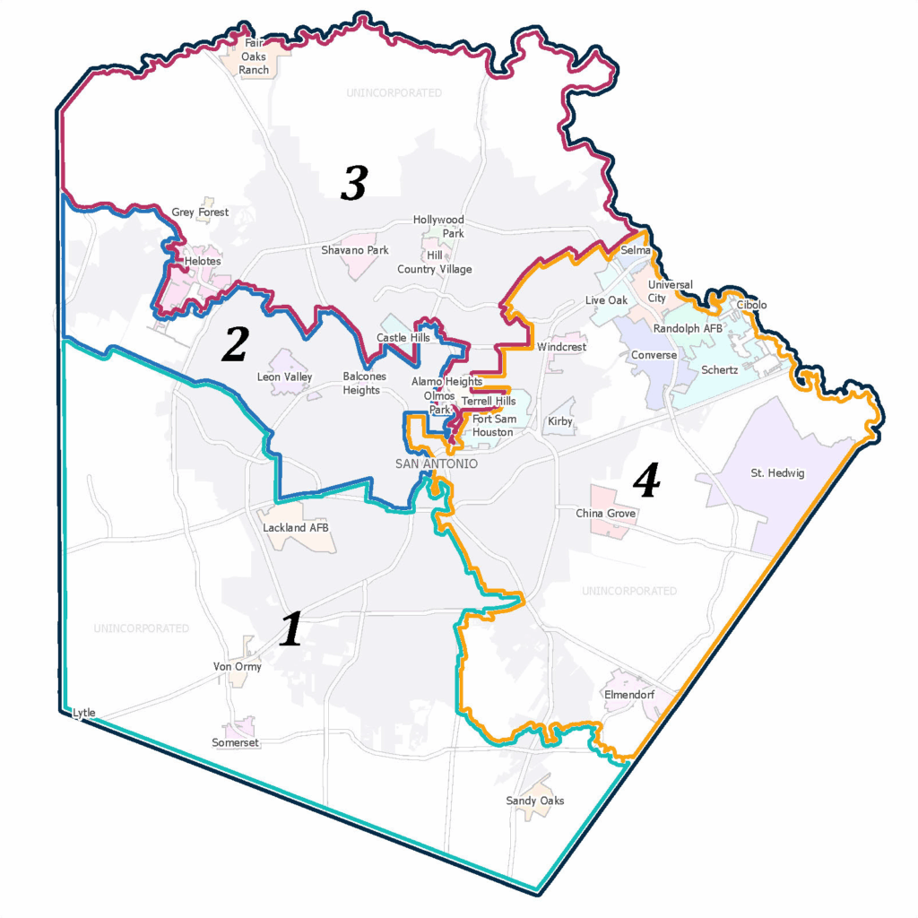 Map for Precincts
